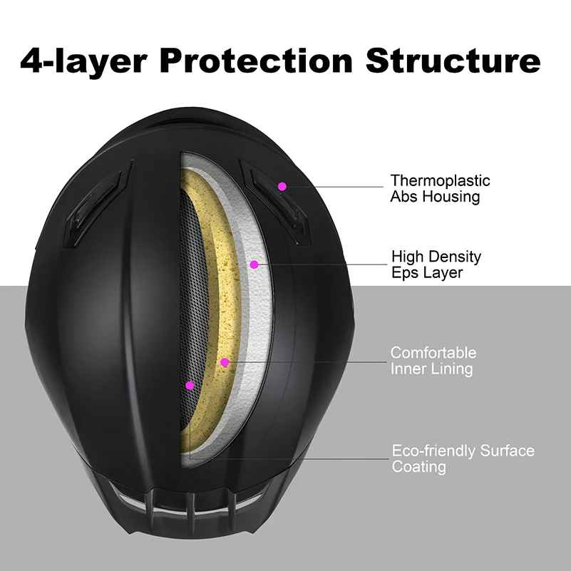 Factory Direct Sales Casque Moto Full Face Motocro